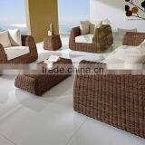 Evergreen Wicker Furniture - Outdoor Wicker Patio Garden Sofa Set