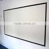 Wrap Fabric Soft Fabric Home Theater 100inch 16:9 Projection HD 3D Video Projector Simple Cinema Screen With Holes Portable thumbnail-6