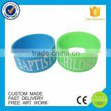 Fashion New Novelty Two Color Thick Silicone Bracelets thumbnail-4