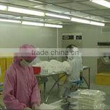 Ultrasonic Sealed Microfiber Knitted Polyester Cleanroom Wiper With Class10,100,1000 thumbnail-4