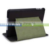PU Leather Folio Kick Stand Magnetic Case Cover For IPad Mini,Dual