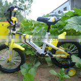 12inch yellow colour good design children /kids bicycles/bikes HXL brand toys for girls and boys