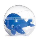 24" 3D Transparent Beach Ball With Animal Inside