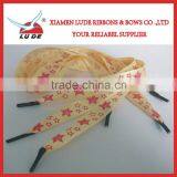 Wholesale Double Face Satin Ribbon Handle With Plastic Blockers