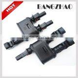 High Quality Photovoltaic Accessories 2 Input 1 Output MC4 Branch PV Connector thumbnail-1