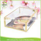 Copper Photo Display Stand Large COLLAPSIBLE CONTAINER Closet Organizer / With Lid Jewelry Craft Store Parts Small Storage Bin thumbnail-6