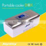 Famous Manufactures Offer, JYK-X1 Power Adapters for Mini Fridge Coolerbattery Powered Mini Fridge for Diabetes AC/DC/Li-battery thumbnail-1