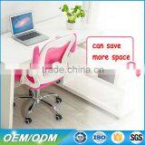 Q073E Best Choice Plastic Mesh Chair Mid Back Swivel Gas Lift Ergonomic Mesh Meeting Chair With Flip-up Arms thumbnail-2