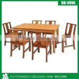 6 Seater Dining Table, Japanese Dining Table, Wood Dining Table