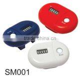 Electronic Pedometer, 5 Digits LCD Display Pedometers SM001 thumbnail-1