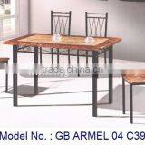 The Latest Style of Metal Dining Set thumbnail-1