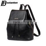 Wholesale Genuine Leather Drawstring Backpack School Bag for College Girl thumbnail-4