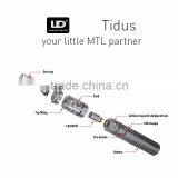 UD Tidus Starter Kit 800mah 2ml Top Filling by 1.8ohm Resistance Coil Perfect for Vape Beginner thumbnail-4