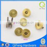 Magnet Buttons for Leather Low Price Decorative Brass Nails thumbnail-1