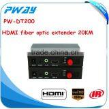Pinwei PW-DT200 Transmitting Distance Upto 20KM HDMI Fiber Optic Extender With IR thumbnail-3