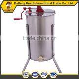 New Style Stainless Steel Manual 3 Frame Honey Extractor Hot Sale