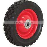 Top Quality Semi Pneumatic Rubber Tyred Wheels thumbnail-1