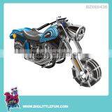 DIY 3d Puzzle Toy Wind up Motorcycle thumbnail-1