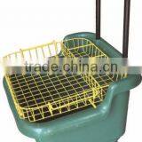 TC2038A -----2 Wheel Poly Rolling Lawn Cart,Garden Tool Cart thumbnail-1