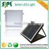 15W Solar Panel Green Power Indoor House Lighting Flat LED Panel Day & Night Light thumbnail-2