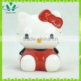 Ceramic Piggy Bank for Collect Cute Hello Kitty thumbnail-2