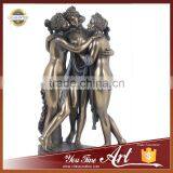 Life Size Bronze Three Graces Statue thumbnail-1