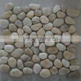 Polished Mixed Color Pebble Mesh Tiles thumbnail-5