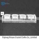 Newest Selling Special Design Customed Crystal Candle Holder in Many Style thumbnail-2