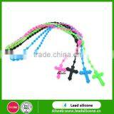 Unique Custom Cross Universal Silicone Necklace thumbnail-3