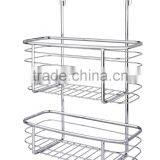 Multi-functional Double Layers Kitchen Cabinet Wire Basket/Kitchen Storage Basket thumbnail-2