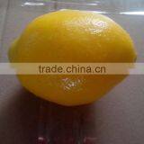 SJ0901509 Artificial Decorative Plastic Lemons Fake Fruit