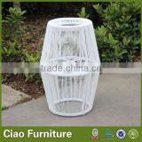 Rhombus Shape Weaving Outdoor String Floer Pot Stand thumbnail-1
