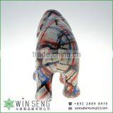 High Quanlity Cute Painting Ceramic Elephant Coin Bank thumbnail-4