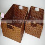 2 Pcs Modern Style Colorful Rectangle Paper Food Basket thumbnail-4
