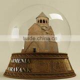Custom Tourist Souvenir Gift Resin Armenia Noravank Snow Globes thumbnail-2