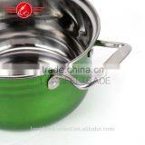 Natural Color Black Bakelite Handle Clear Glass Cooking Pot thumbnail-6