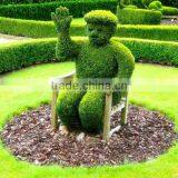 Artificial Green Topiary Plant Grass Animal Ornaments thumbnail-4