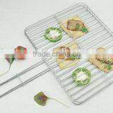 Wooden Handel Barbecue Holder /BBQ Tools thumbnail-4