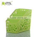 Emc Plastic Storage Box Desktop 4 Grid Sub-grid Storage Case thumbnail-2