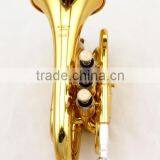 Chinese Cheap Gold Pocket Trumpet thumbnail-5