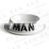 Funny Milk Cereal Ceramic Dog Bowl For Man thumbnail-1