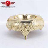 High Quality Gold-coated Stainless Steel Ashtray, Smoking Tobacco Tray, Ashtray thumbnail-2