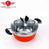 Special Design Economics Price Double Handle Stainless Steel Milk Cooking Pot thumbnail-1
