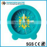 Round Shaped Digital Alarm Clock, Promotional Silicone Clocks, Smart Table Clock thumbnail-2