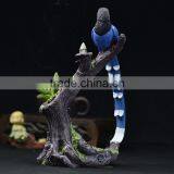 Blue Sparrow Backflow Burner Creative Resin Incense Burner thumbnail-3