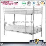 China Manufacturer Metal Children Bunk Bed Double Decker Iron Bed for Workers thumbnail-3