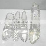 Acrylic Manufacturer Craft Clear Crystal Shoes Wedding & Valentines Gift thumbnail-3