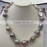 17-18mm Baroque Freshwater Pearl Necklace thumbnail-6