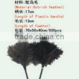 Plastic Handle Southafrica Ostrich Feather Duster thumbnail-1