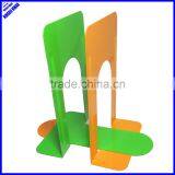 High Quality 9" Desktop Metal Colorful Bookends thumbnail-1